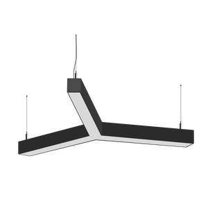 Фото Светодиодный фигурный светильник MS-TRINITY Y-образный 3x750mm 40W 3000/4000/6000К
